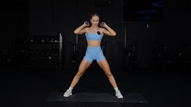 Arm Raise demonstrated by Natalia Gunnlaugs