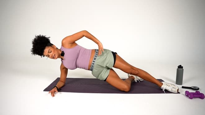 Side Plank Dips exercise