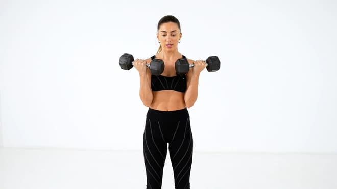 Pushback Push-up demonstrated by Sophie Jones