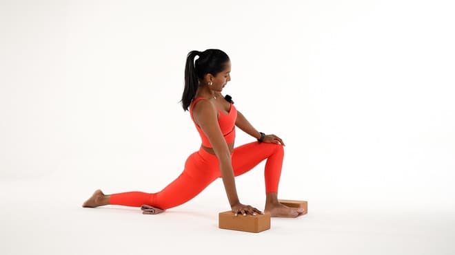 Standing Squat Reach demonstrated by Mish Naidoo