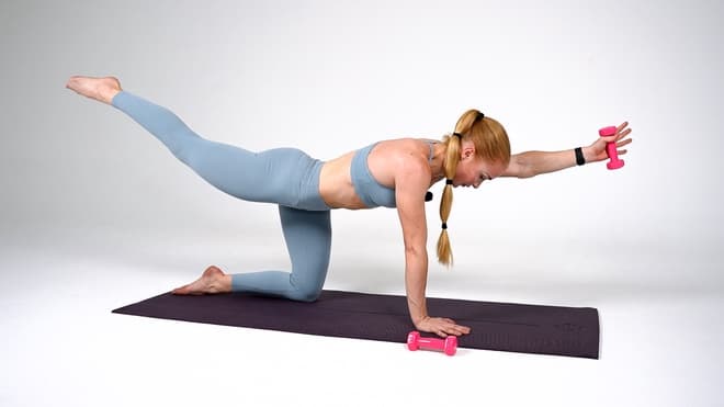 Toe Reach demonstrated by Natalia Gunnlaugs