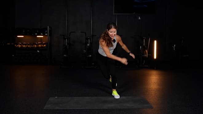 Squat Thrust demonstrated by Linda Chambers