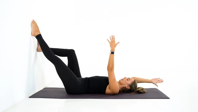 28-Day Wall Pilates Challenge - Day 2 workout preview