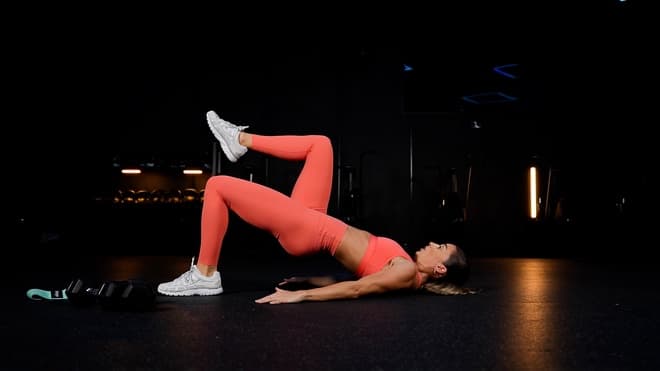 Glute Stretch exercise